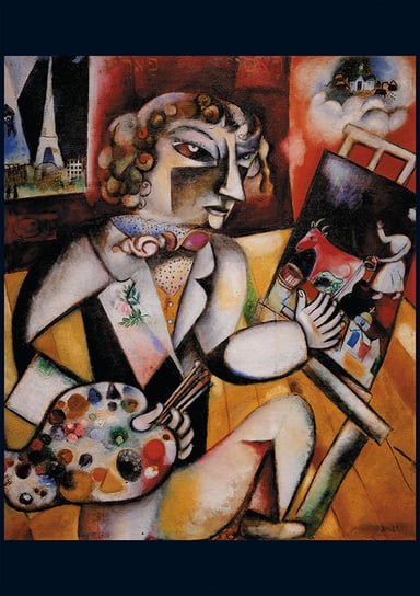 Piatnik, puzzle, Chagall, Autoportret, 1000 el. Piatnik