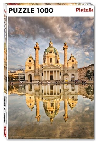 Piatnik, puzzle, - Kościół Św. Karola w Wiedniu, 1000 el. Piatnik