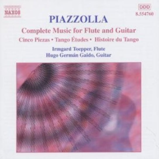 Piazzolla: Complete Music For Flute And Guitar Toepper Irmgard
