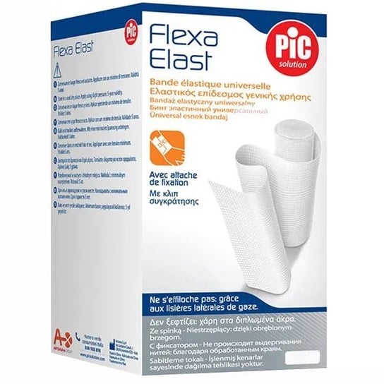 PIC, Flexa Elast, Bandaż elastyczny uniwersalny, 5cm x 4,5m, 1 szt. Pic Solution