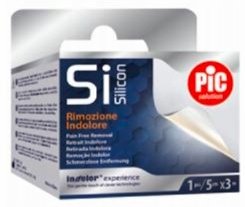 PIC, SiSilicon, Plaster silikonowy rolka 5cm x 3m PIC