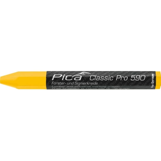 Pica Kredki do znakowania drewna Classic Pro 590, 12 szt., żółte PICA