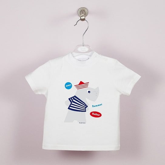 Piccolo Tesoro, T-shirt chłopięcy z krótkim rękawem, rozmiar 86 Piccolo Tesoro