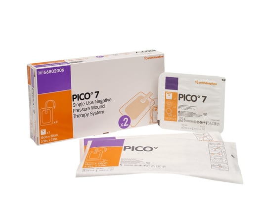 Pico 7, System do leczenia ran przy użyciu podciśnienia, 15x20 cm, 2 opak. Pico 7