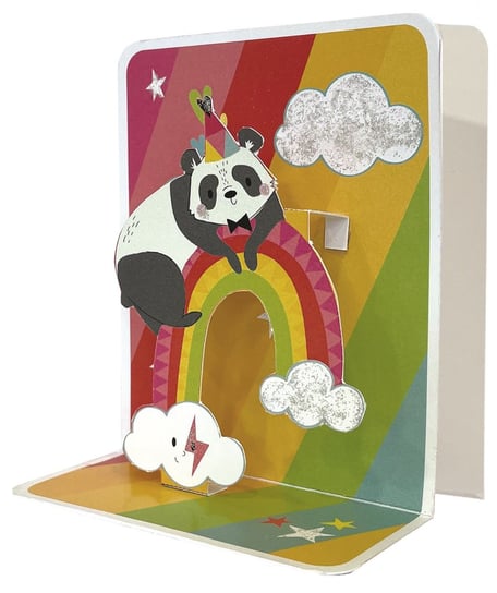 Pictura Sp. z o.o., Les Pop's - 19816 - Panda na tęczy Pictura Sp. z o.o.