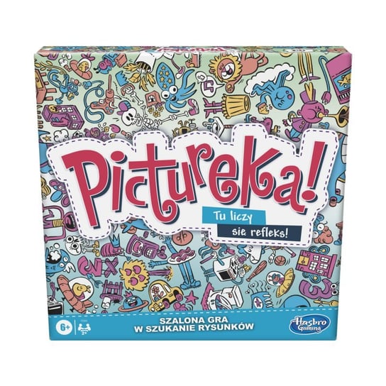 Pictureka, F2564, gra planszowa, rodzinna, Hasbro Hasbro