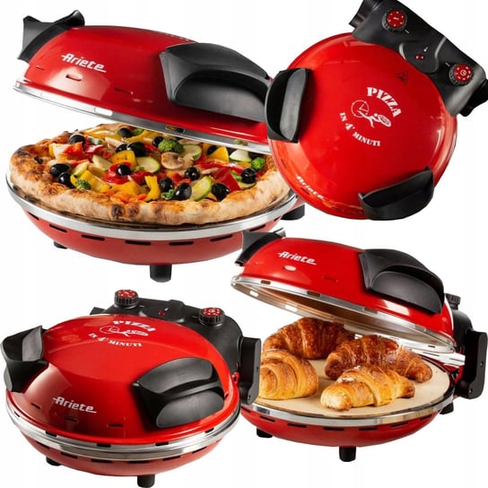 Piec do pizzy ARIETE 909 czerwony Ariete
