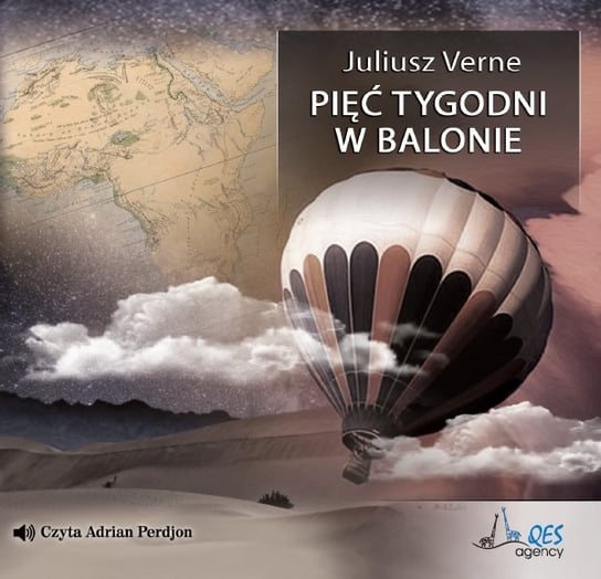 Pięć tygodni w balonie - audiobook Verne Juliusz