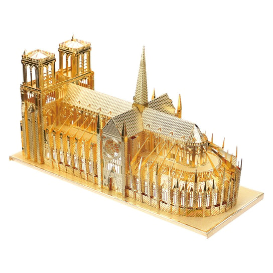 Piececool Puzzle Metalowe Model 3D - Katedra Notre Dame Piececool