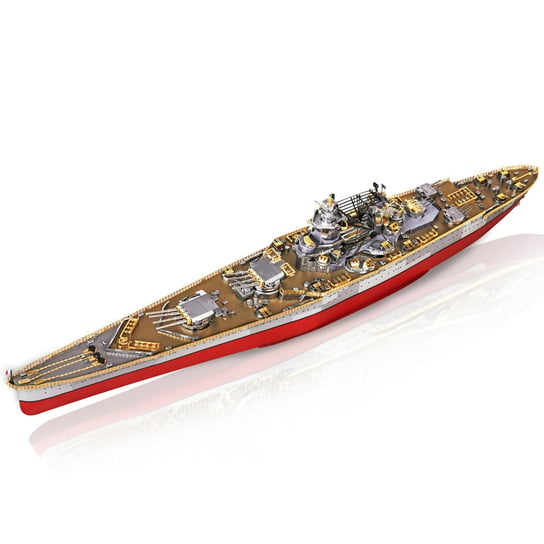 Piececool Puzzle Metalowe Model 3D - Okręt Bojowy Richelieu Piececool