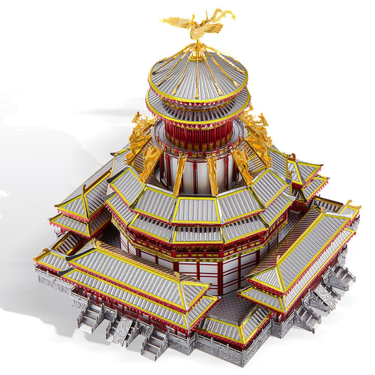 Piececool Puzzle Metalowe Model 3D - Pałac Ziwei Piececool