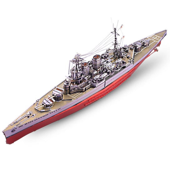 Piececool Puzzle Metalowe Model 3D - Statek HMS Hood Piececool