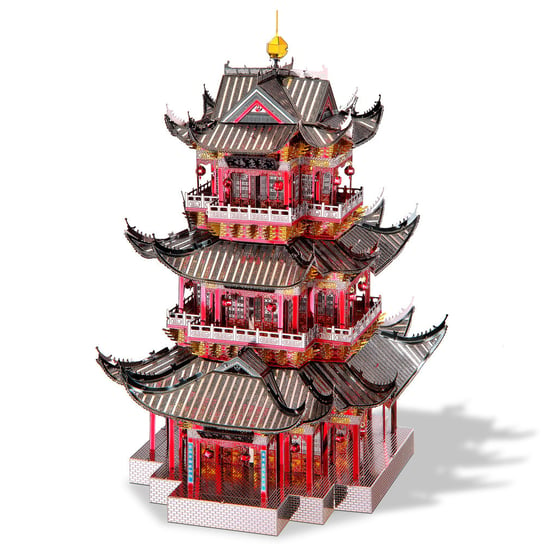 Piececool Puzzle Metalowe Model 3D - Wieża Juyuan Piececool