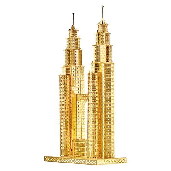 Piececool Puzzle Metalowe Model 3D - Wieże Petronas Piececool