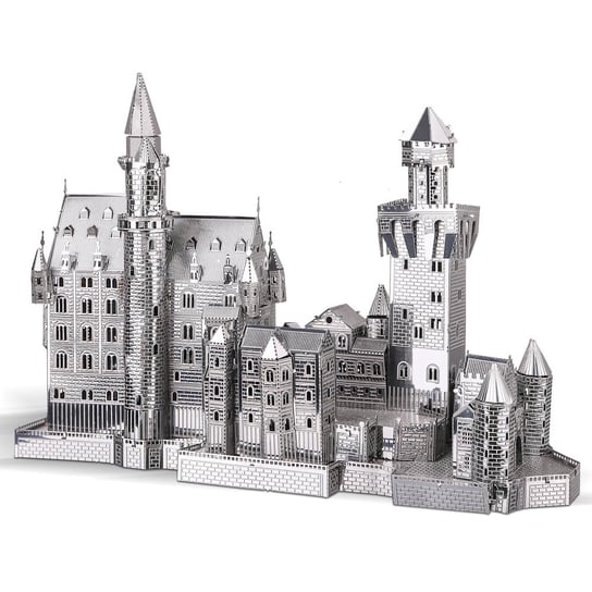 Piececool Puzzle Metalowe Model 3D - Zamek Neuschwanstein Piececool