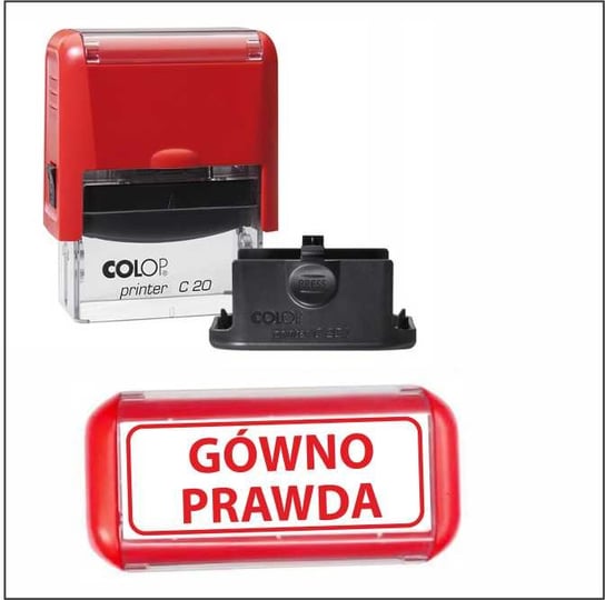 Pieczątka "Gówno Prawda" Zabawne, Śmieszne Gadżety, Prezent Portwest