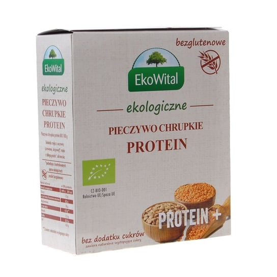 Pieczywo Chrupkie Protein Bezglutenowe Bio 100 g - EkoWital Eko Wital