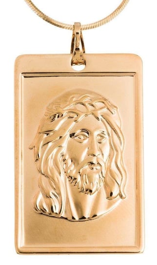 Piękna zawieszka - medalion z wizerunkiem Jezusa UPOMINKARNIA
