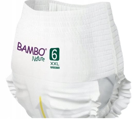 Pieluchomajtki Bambo Nature 6   3x38 sztuk (114szt)  15+ kg Bambo Nature - Abena