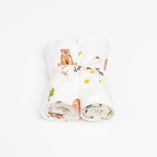 Pieluszki Bambusowe 2 Szt. Bears Layette