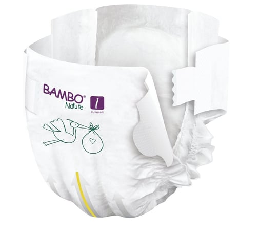 Pieluszki dla dzieci Bambo Nature 1 Paper Bag (2-4 kg, 22szt.) Abena