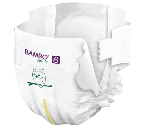 Pieluszki dla dzieci Bambo Nature 6 Paper Bag (16+ kg, 20szt.) Abena