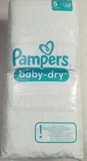 Pieluszki Pampers Baby-Dry Rozmiar 5 11-16kg 3x58szt. Pampers