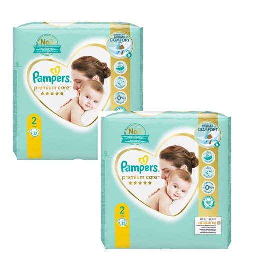 Pieluszki Pampers Premium Care Rozmiar 2 46 Szt. Dada