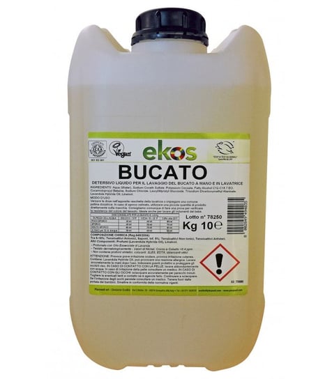 PIEPAOLI - EKOS Płyn do prania ręcznego oraz w pralce, z dodatkiem olejku lawendowego, 10 kg Pierpaoli - Ekos