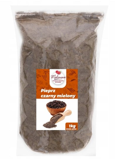 Pieprz  czarny mielony 500g Malinowe