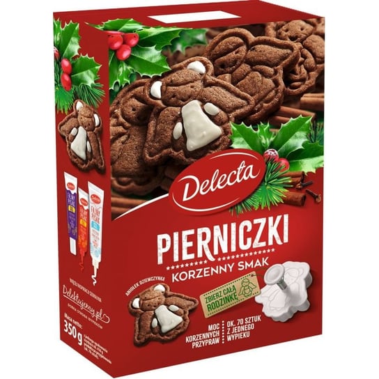 Pierniczki korzenne + foremki Delecta