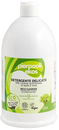 Pierpaoli, Ekos, mydło delikatne  w płynie z glicerynowym ekstraktem z pokrzywy, 1000 ml Pierpaoli
