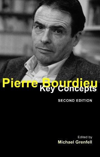 Pierre Bourdieu. Key Concepts Michael Grenfell