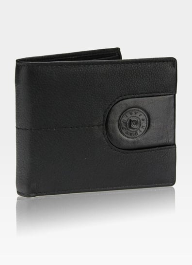 Pierre Cardin, Portfel skórzany męski, Tilak41 8824, czarny, ochrona RFID, mały Pierre Cardin