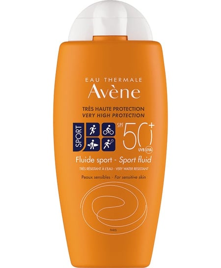 Pierre Fabre, Avene Sun, fluid sportowy, bardzo wysoka ochrona przeciwsłoneczna, SPF 50+, 100 ml Pierre Fabre