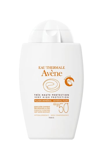 Pierre Fabre Cosmetique Avene Sun, fluid mineralny, bardzo wysoka ochrona przeciwsłoneczna, SPF 50+, 40 ml PIERRE FABRE COSMETIQUE