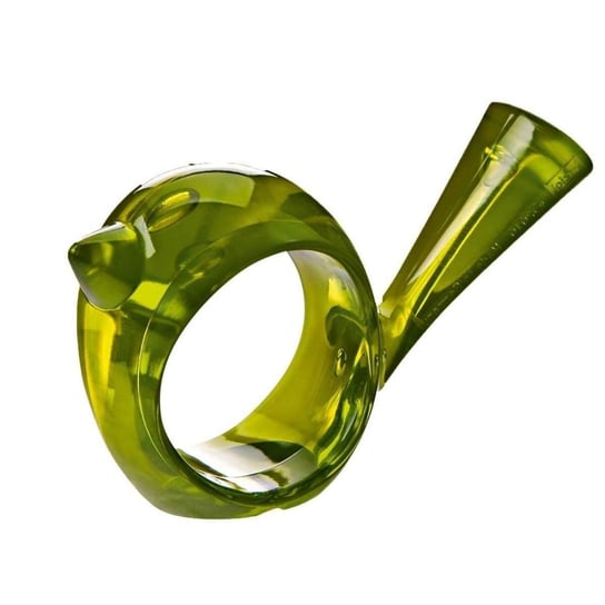 Pierścień ozdobny na serwetki KOZIOL Pi:P, oliwkowy, 30x9x5 cm Koziol