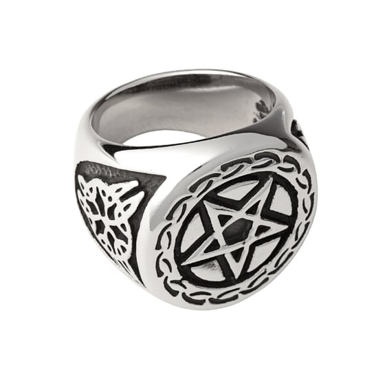 pierścień PENTAGRAM-Y VIKING RINGS