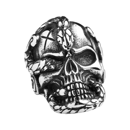 pierścień SKULL-V VIKING RINGS