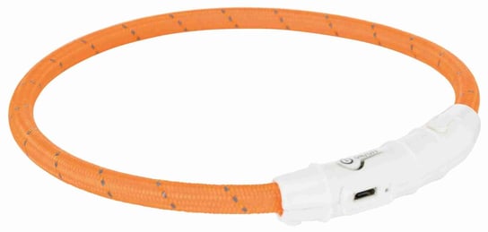 Pierścień z lampą błyskową USB, XS–S: 35 cm/o 7 mm,pomarańczowy Trixie