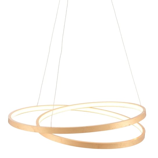 Pierścieniowa lampa wisząca Scribble 72479 Endon LED 31,5W 3000K ringi złote ENDON