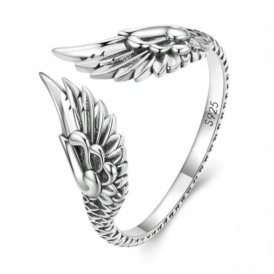 Pierścionek srebrny 925 skrzydła anioła regulowany Inna marka