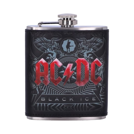 piersiówka AC/DC - BLACK ICE,  210 ml Nemesis Now