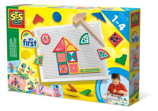 Pierwsze Przybijanki - Zabawki Kreatywne Dla Chłopców I Dziewczynek Ses Creative SES