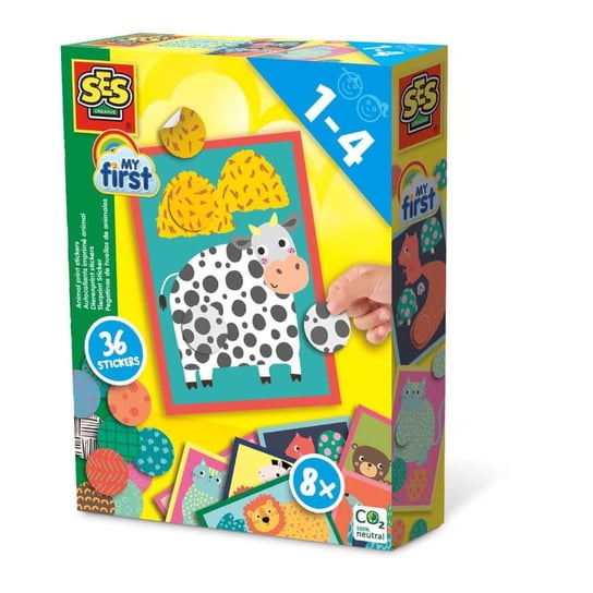 Pierwsze Wyklejanki - Zabawki Kreatywne Dla Chłopców I Dziewczynek Ses Creative SES