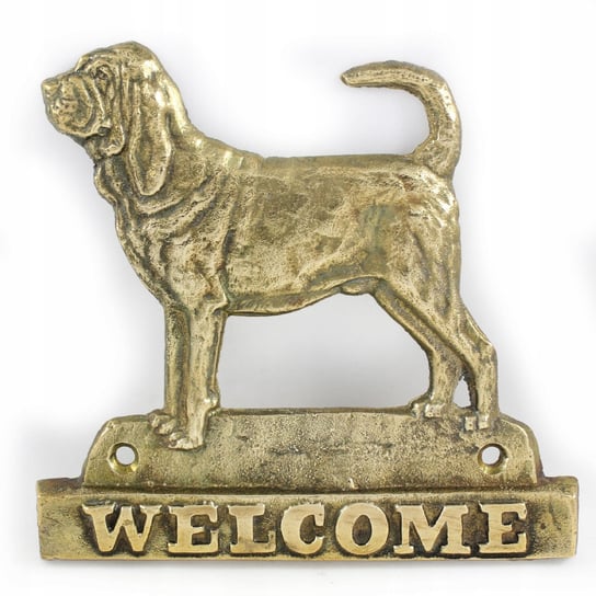 Pies Świętego Huberta Tabliczka Na Drzwi Welcome Inna marka