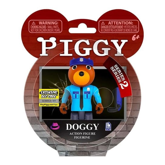 Piggy Seria 2 Doggy Roblox Phatmojo Figurka kolekcjonerska, Akcji PhatMojo