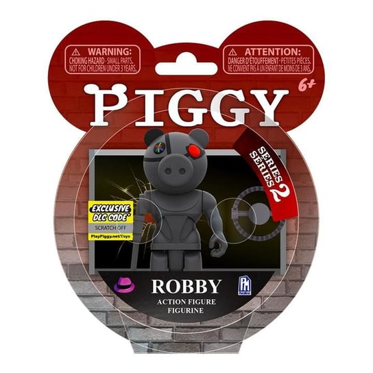 Piggy Seria 2 Robby Roblox Phatmojo Figurka kolekcjonerska, Akcji Kolekcjonerska PhatMojo