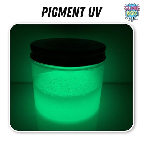 Pigment fluorescencyjny uv, zielony Slimebox