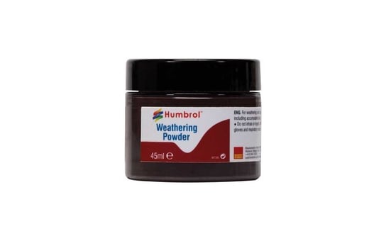Pigment suchy, Humbrol Weathering Powder, black, 45 ml Humbrol